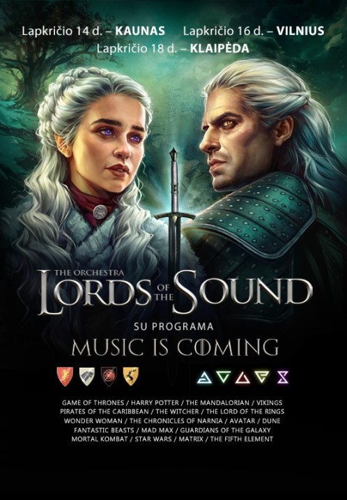 LORDS OF THE SOUND su programa «Music is coming»