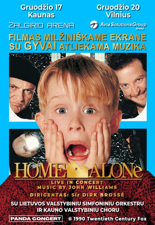Home Alone Live in Concert | su Lietuvos valstybiniu simfoniniu orkestru ir Kauno valstybiniu choru