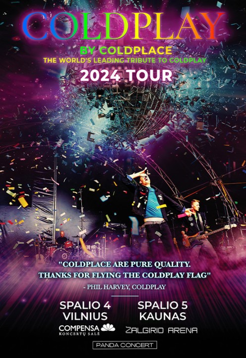 COLDPLAY by Coldplace 2024 Tour