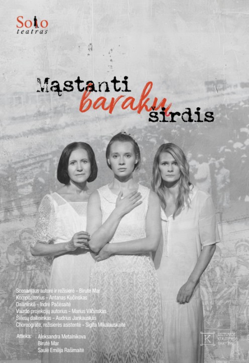 Premjera! „Mąstanti barakų širdis“ | Tikros trijų išgyvenimų istorijos. Režisierė Birutė Mar (Solo Teatras)