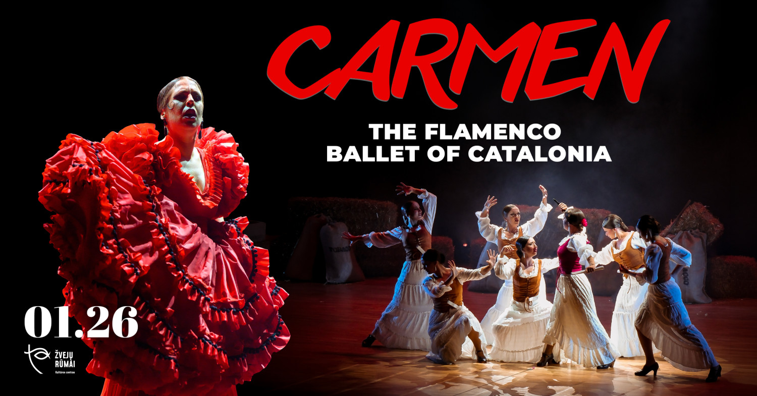 CARMEN Catalan Flamenco Ballet | Klaipėda - Bilietai