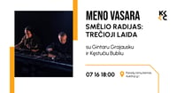 „Smėlio radijas“ grįžta į Klaipėdą: tarp poezijos, muzikos ir improvizacijos