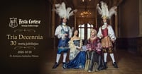 Senojo šokio trupė „Festa Cortese“ 30-metį minės išskirtiniu renginiu Šv. Kotrynos bažnyčioje