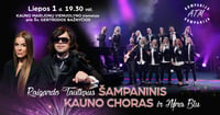 Dėl prognozuojamo škvalo ir krušos Raigardo Tautkaus Šampaninio Kauno choro koncertas perkeliamas į Kauno filharmoniją