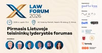 Teisininkų lyderystės konferencija LAW FORUM 2026