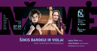 „Šokis barokui ir violai“ – kai muzika tampa judesiu