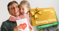 BILIETAI.LT Dovanų čekis