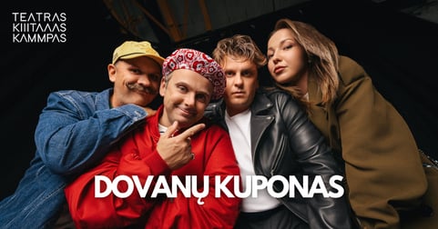 Improvizacijos teatro KITAS KAMPAS Dovanų kuponas