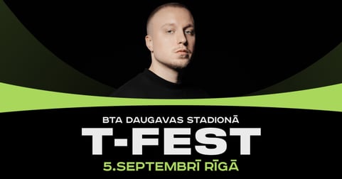 T-Fest lielais koncerts Rīgā