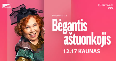 PREMJERA! Monospektaklis ''BĖGANTIS AŠTUONKOJIS'' | Kaunas