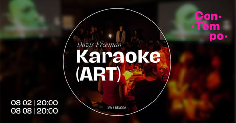 ConTempo festival 2026 ''Karaoke (ART)'' | Davis Freeman (JAV / Belgija)