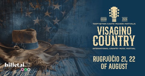 DVIEJŲ DIENŲ BILIETAS | Tarptautinis muzikos festivalis VISAGINO COUNTRY 2026