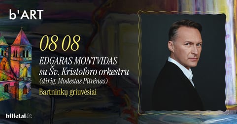 b'ART 14 | EDGARAS MONTVIDAS ir Šv. Kristoforo kamerinis orkestras