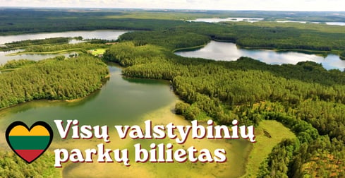Metinis Lankytojo bilietas (visų valstybinių parkų)