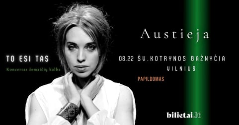 TO ESI TAS | Vilnius. Papildomas