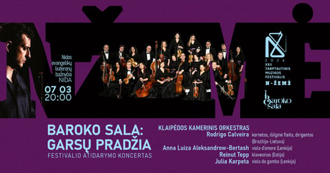 ''Baroko sala: garsų pradžia'' | Festivalio atidarymo koncertas