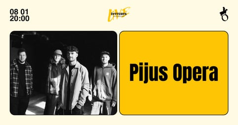 Švyturys Nealkoholinis LIVE: Pijus Opera | Vasaros terasa