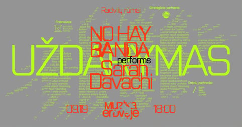 Uždarymas | Muzika erdvėje x NO HAY BANDA performs Sarah Davachi