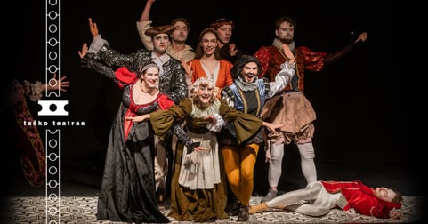 Jubiliejiniame Sofijos festivalyje - Komedija ''ROMEO IR DŽULJETA'' | rež. Ž. Beniušis | Taško teatras | Kulių kultūros centras