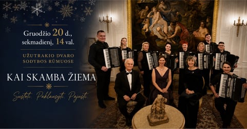 KAI SKAMBA ŽIEMA | Sustoti. Paklausyti. Pajusti.