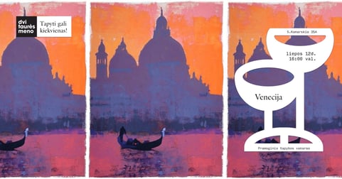 Tapybos vakaras: Venecija