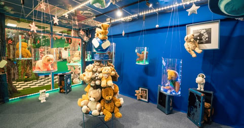 Meškinų muziejuje ''PLUSHY B 55''