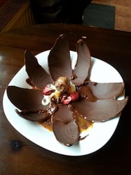 Tirpstančio rutulio desertas