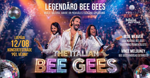 The Italian Bee Gees Liepājā