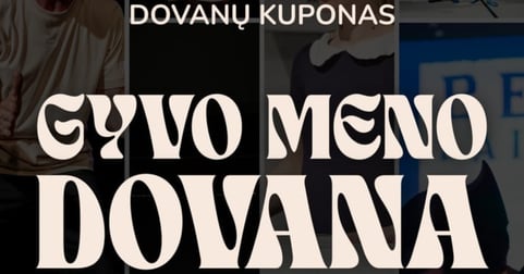 No Shoes teatro dovanų kuponas