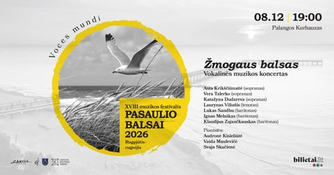 Koncertas ''ŽMOGAUS BALSAS''