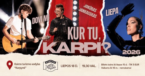 Kur tu, karpi? 2026
