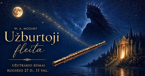 UŽBURTOJI FLEITA | Glausta opera