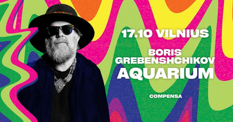 BORISAS GREBENŠČIKOVAS IR LEGENDINIS ''AKVARIUM''!