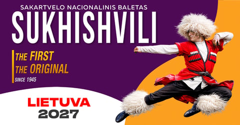 Sakartvelo nacionalinis baletas ''Sukhishvili'' | VILNIUS