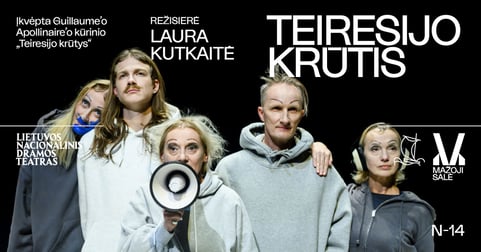 Laura Kutkaitė ir aktoriai. TEIRESIJO KRŪTIS, rež. Laura KUTKAITĖ