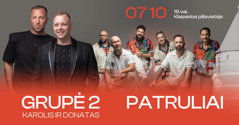 PATRULIAI | GRUPĖ 2 - KAROLIS IR DONATAS