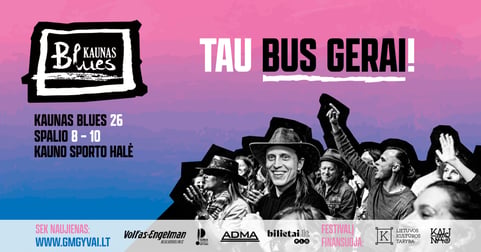 Abonementas (2 renginiai). KAUNAS BLUES festivalis