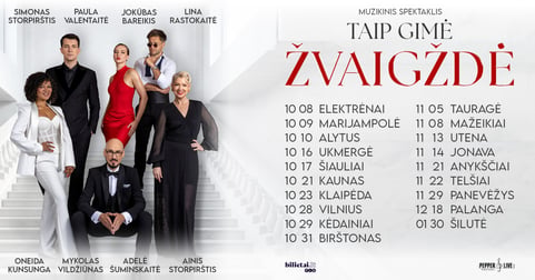 Taip gimė žvaigždė
