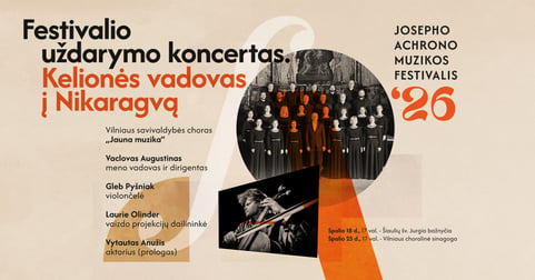 Festivalio uždarymo koncertas. Kelionės vadovas į Nikaragvą