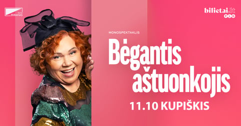 PREMJERA! Monospektaklis ''BĖGANTIS AŠTUONKOJIS'' | Kupiškis