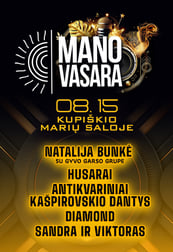 MANO VASARA KUPIŠKYJE 2026