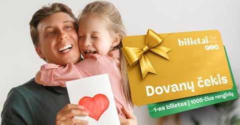 BILIETAI.LT Dovanų čekis
