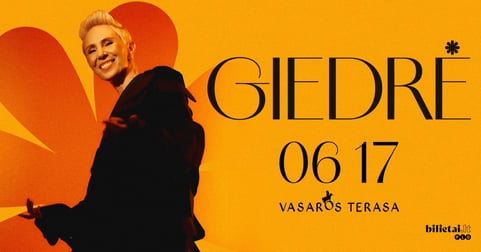 GIEDRĖ | Vasaros terasa Vilnius