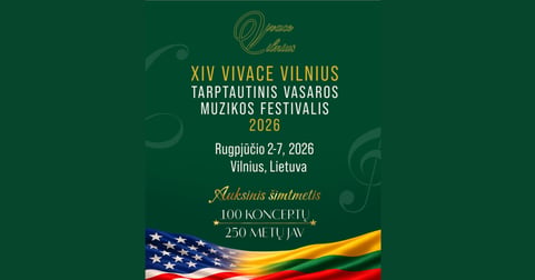 Muzika vienija pasaulį. Vivace Vilnius festivalis