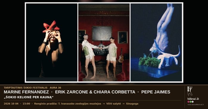 AURA festivalis pakvies pažinti Kauną per architektūrą, istoriją ir šiuolaikinį šokį