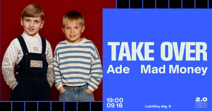 Ade ir Mad Money surengs išskirtinį repo vakarą Lukiškių kalėjime 2.0
