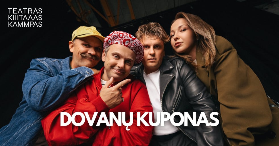 Improvizacijos teatro KITAS KAMPAS Dovanų kuponas