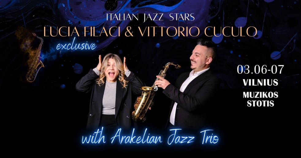 Lucia Filaci & Vittorio Cuculo with Arakelian Jazz Trio
