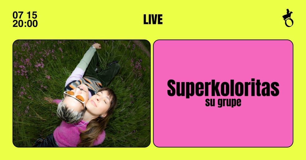 SUPERKOLORITAS su grupe | Vasaros terasa
