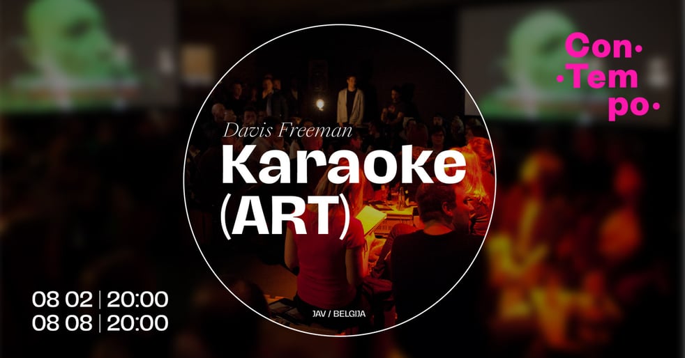 ConTempo festival 2026 ''Karaoke (ART)'' | Davis Freeman (JAV / Belgija)